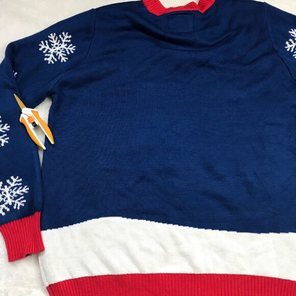 Tipsy Elves Donald Trump Ugly Christmas Sweater Unisex XXL Fake Trees MAGA USA - Picture 7 of 12